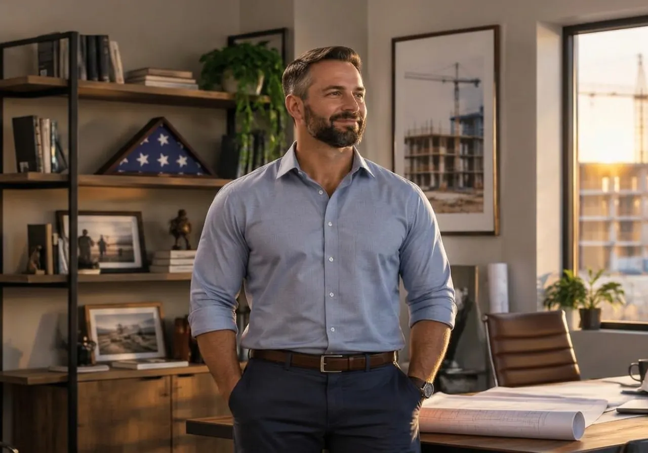 Veteran leader in a civilian operations office
