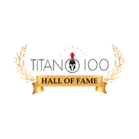 Titan 100 Hall of Fame badge